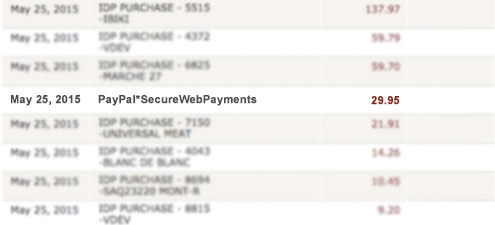 PayPal Secure Web Payments